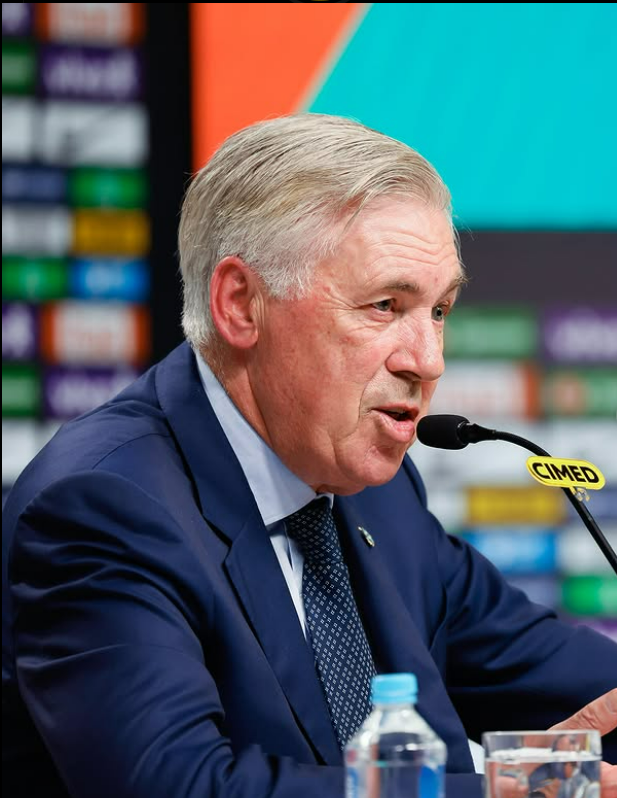 ANCELOTTI CONVOCA A SELEÇÃO PARA JOGOS EM SETEMBRO