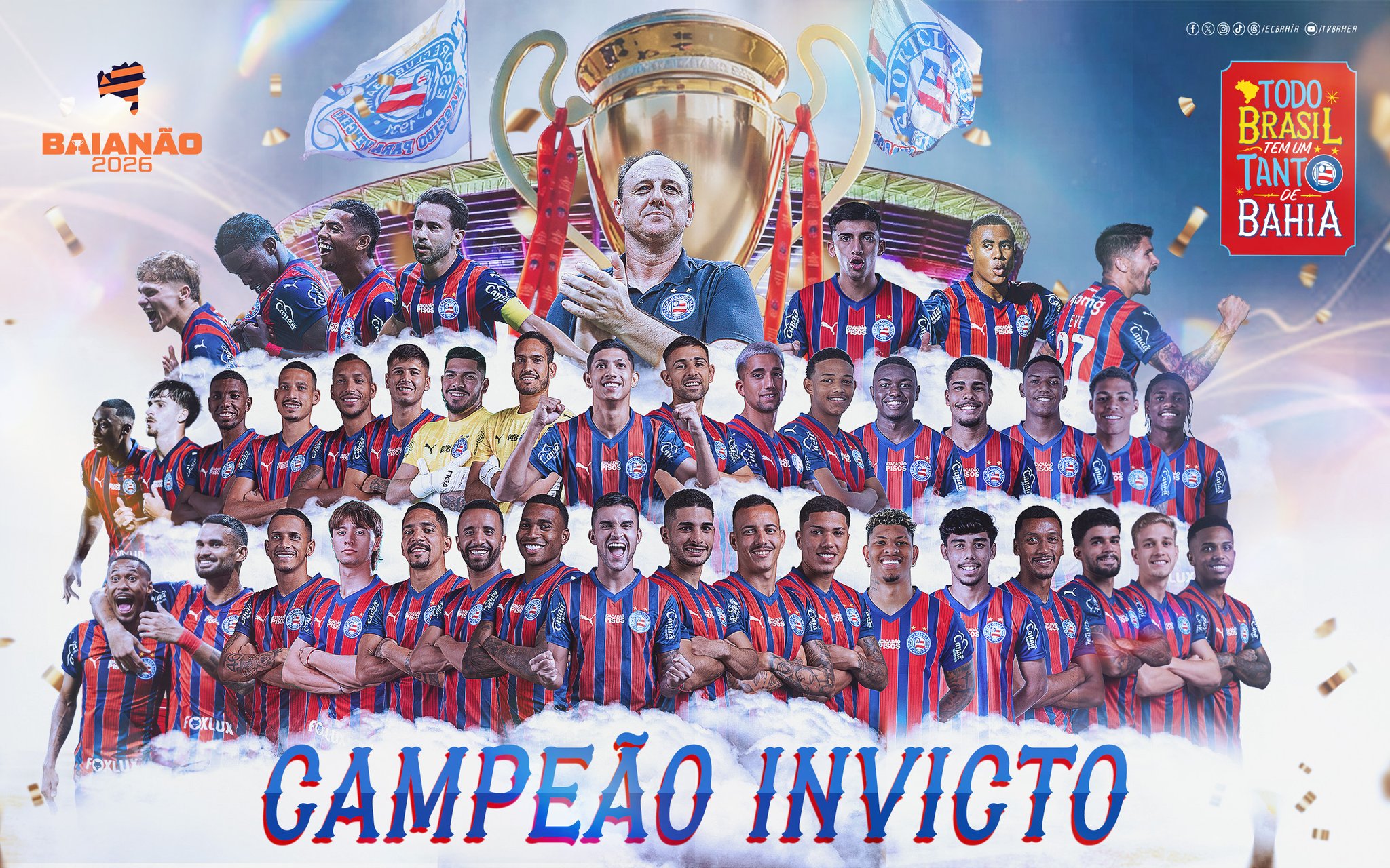 BAHIA VENCE FINAL DO CAMPEONATO BAIANO DE VIRADA